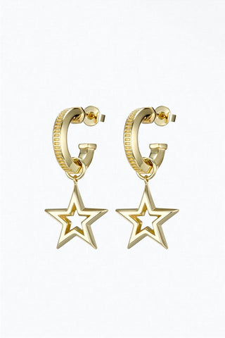 F+H Studios - FAME STAR CHARM EARRINGS