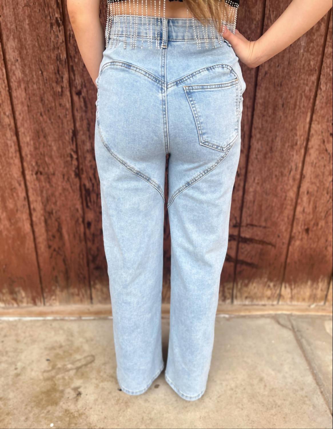 Blue B - Taylor Rhinestone Jeans