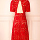 Adelyn Rae - Crochet Lace Dress