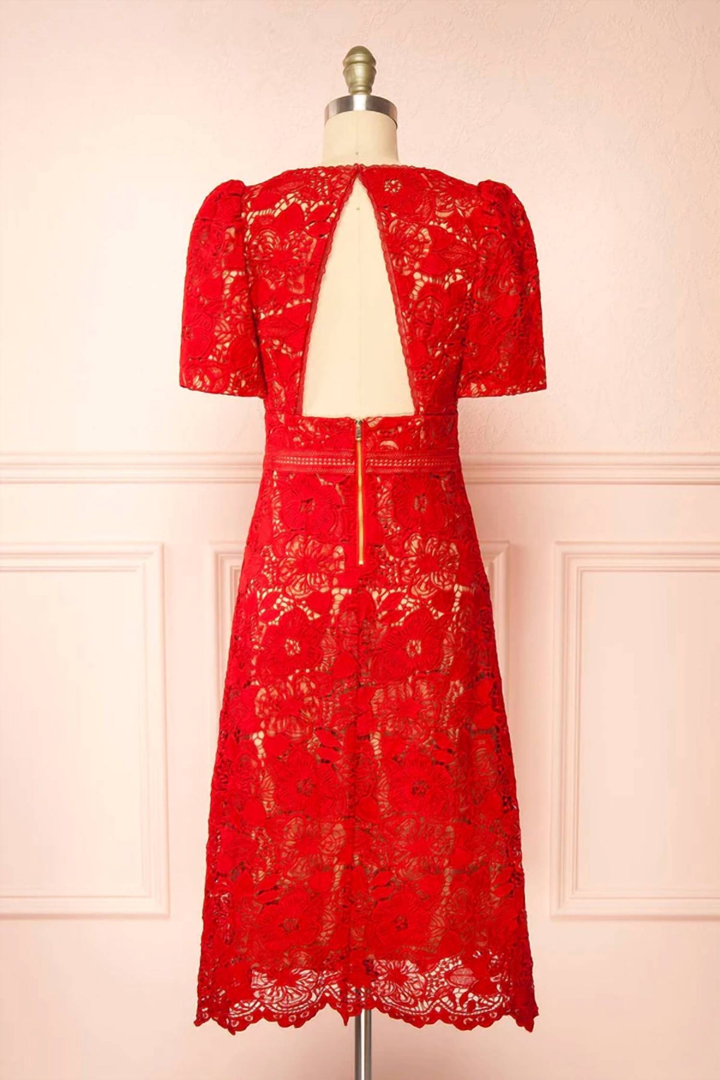 Adelyn Rae - Crochet Lace Dress
