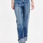 Dear John Denim - Holly Super High Rise Cuffed Straight Jeans