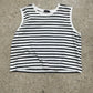Atm - Striped Sleeveless Top