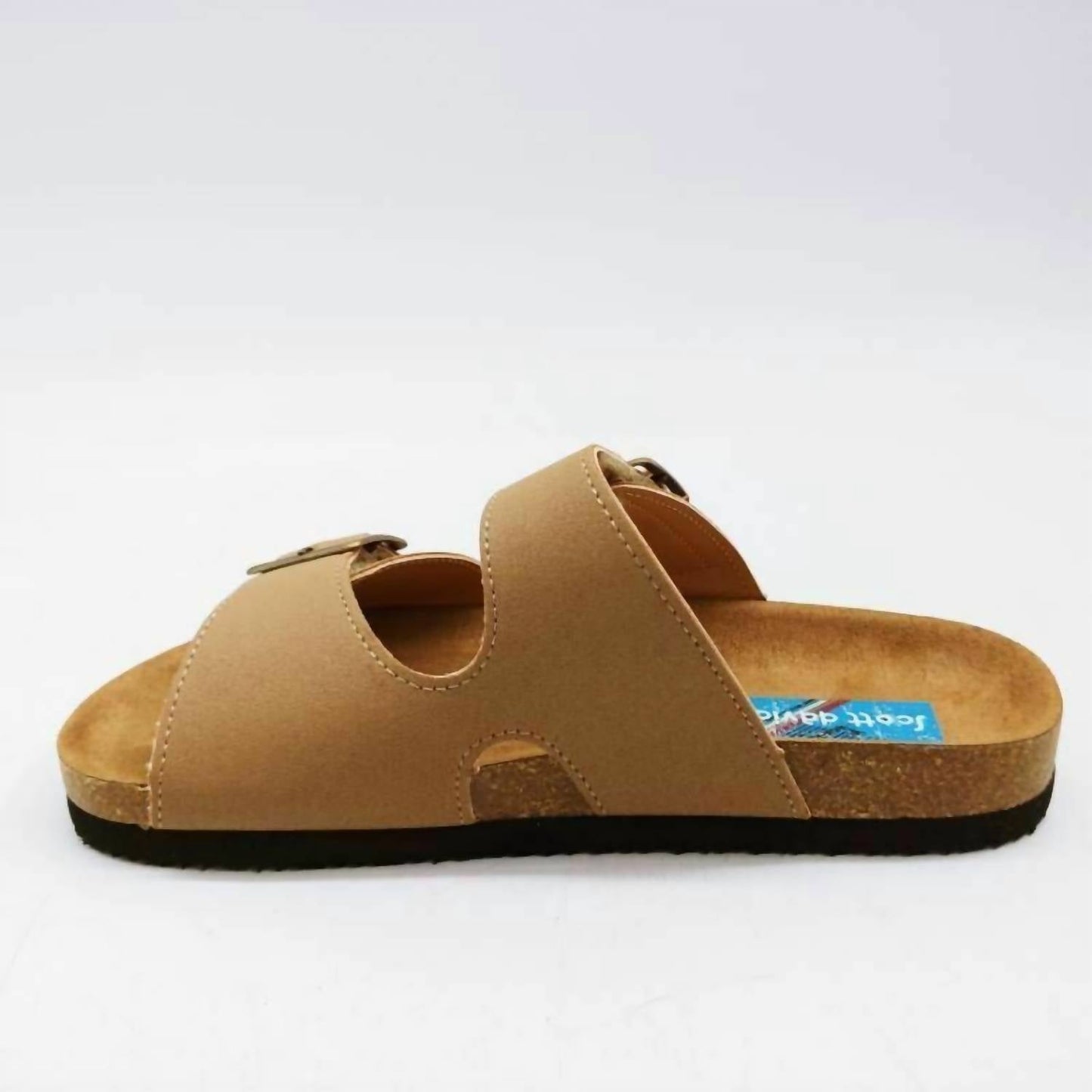 Scott David - Kid's Jack Suede Buckle Slide