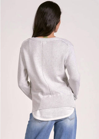 Elan - V-neck Layered Sweater