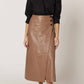 Cleobella - Livia Leather Midi Skirt
