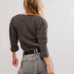 Free People - GEO FLORAL CARDIGAN