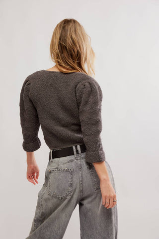 Free People - GEO FLORAL CARDIGAN