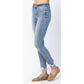 Judy Blue - Midrise Detail Skinny Jean