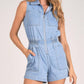 Elan - Kelly Denim Romper