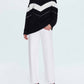 Pistola - Arden Chevron Colorblock Sweater