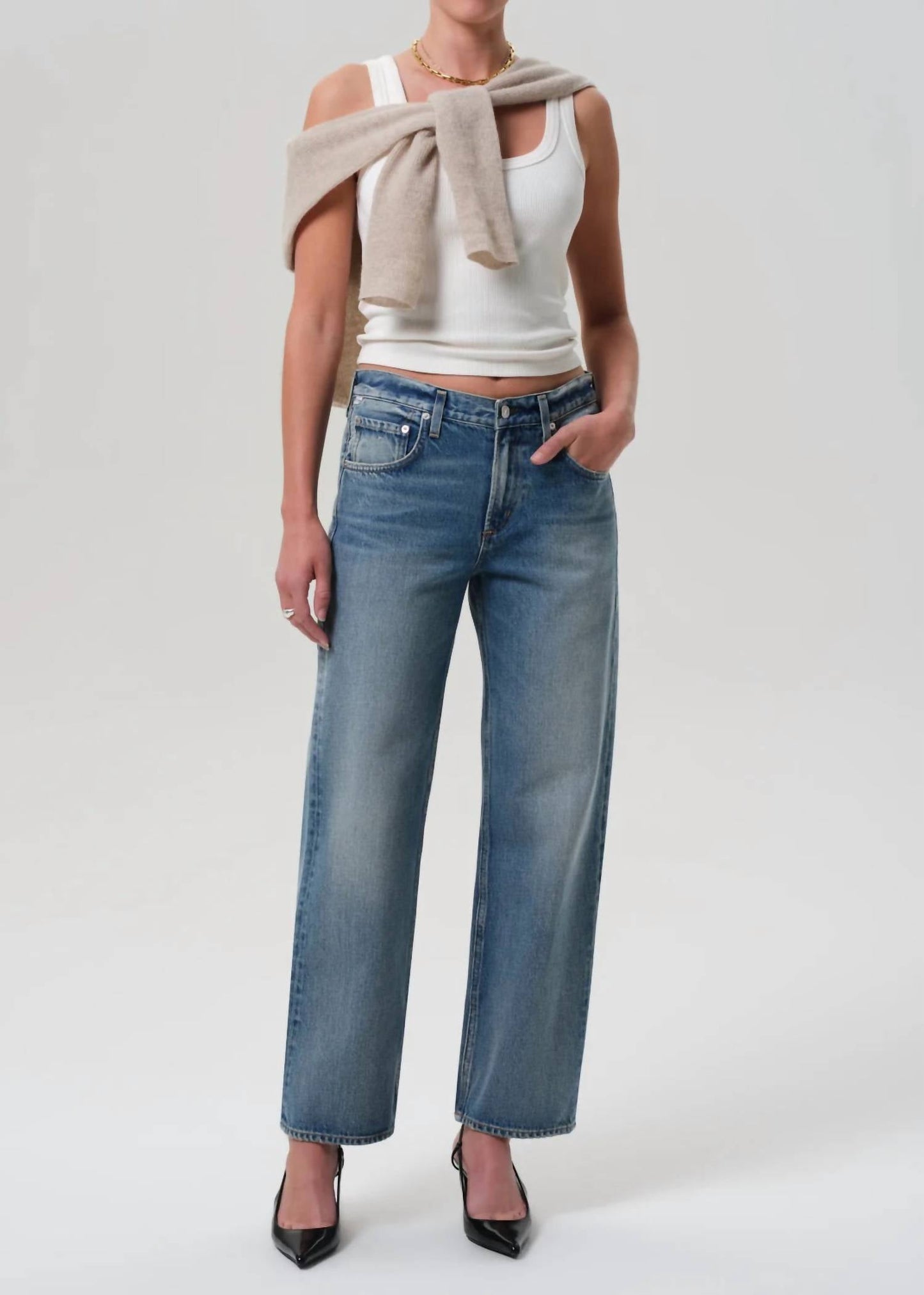 Citizens Of Humanity - Lindz Low Rise Straight Jeans