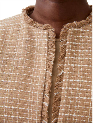 French Connection - Effie Boucle Collarless Blazer