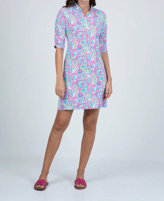 Ibkul - Gloria Elbow Sleeve Dress