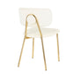 Bouton Contemporary/Glam Chair - Set of 2