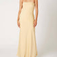 Cotton Candy - Strapless Open Back Maxi Dress