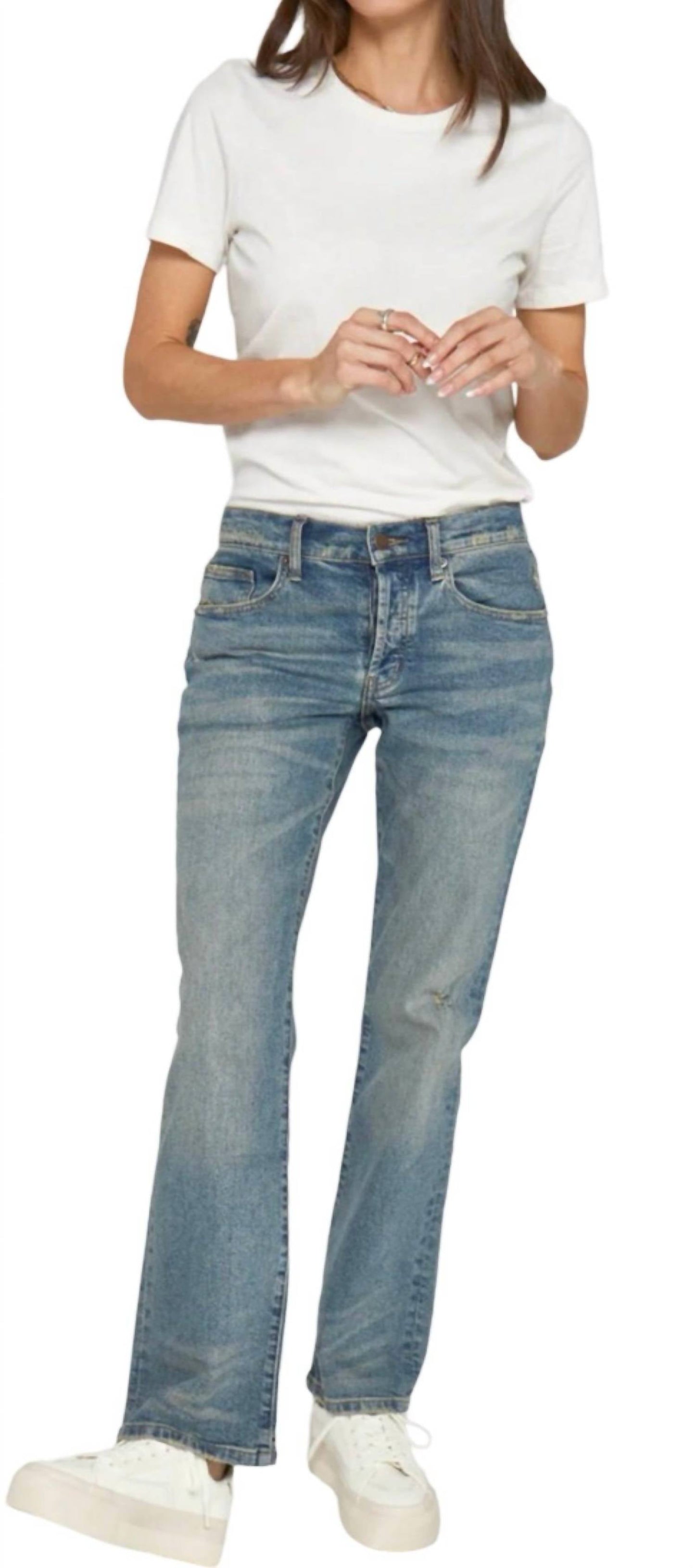 Oliver Logan - Stanley Mid Rise Bootcut Jean