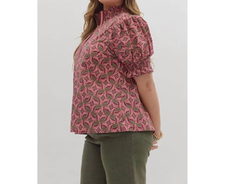 Entro - Rachel Short Sleeve Top