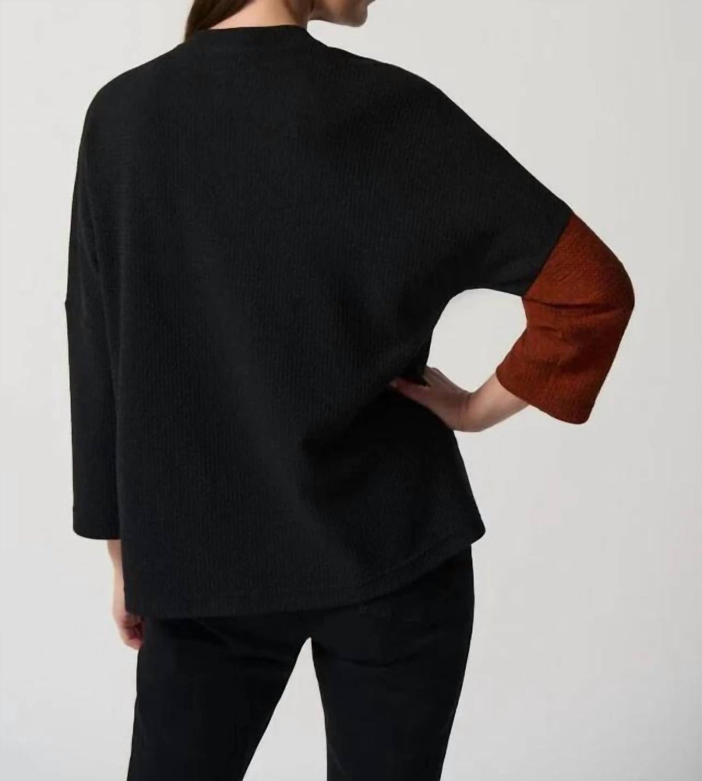 Joseph Ribkoff - Boxy Colorblock Sweater Top