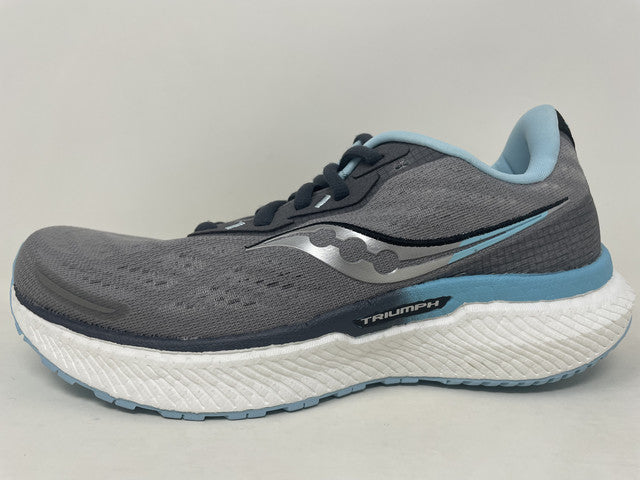 Saucony Women'S Triumph 19 Running Shoes Alloy/Powder Size 6.5 B Medium Us
