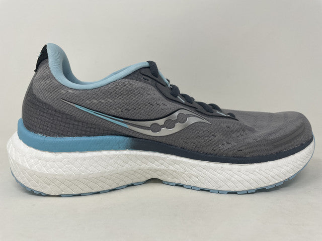 Saucony Women'S Triumph 19 Running Shoes Alloy/Powder Size 6.5 B Medium Us