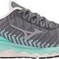Mizuno Women'S Wave Sky 4 Knit Running Shoes Castlerock Brown Size 11 B Medium Us