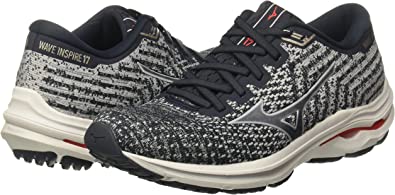 Mizuno Women'S Wave Inspire 17 Running Shoes India Ink/Lilac