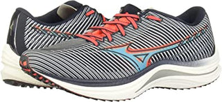 Mizuno Men'S Wave Rebellion Running Shoes India Ink/Scuba Blue