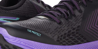 Skechers Women'S Go Run Razor Trail Shoes Black/Purple Size 8 B Medium Us