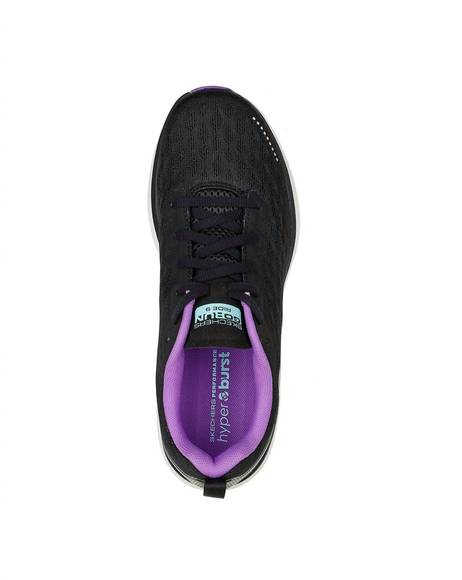 Skechers Women'S Go Run Ride 9 Running Shoes Black Size 9.5 B Medium Us