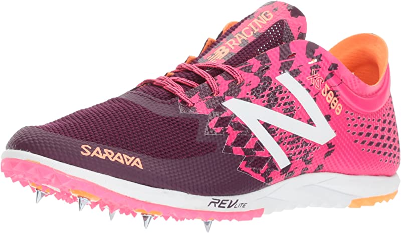 New Balance Women's XC 5000 V3 Running Shoes Dark Mulberry/Alpha Pink Size 10 B US