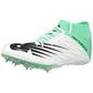 New Balance Women'S Sd 100 V2 Spike Shoes White/Neon Emerald Size 5.5 B Medium Us