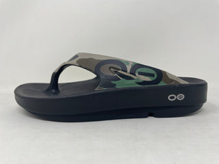 Oofos Men'S Ooriginal Sport Sandal Woodland Camo