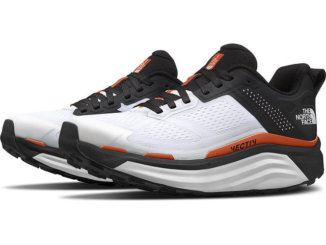 The North Face Men'S Vectiv Enduris Trail Shoes White/Black