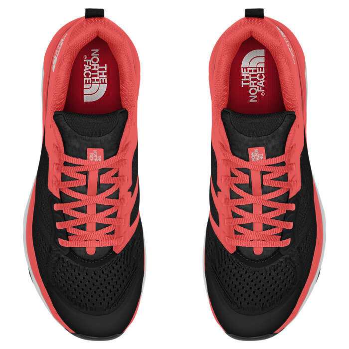 The North Face Women'S Vectiv Enduris Trail Shoes Black/Red Size 6.5 B Medium Us