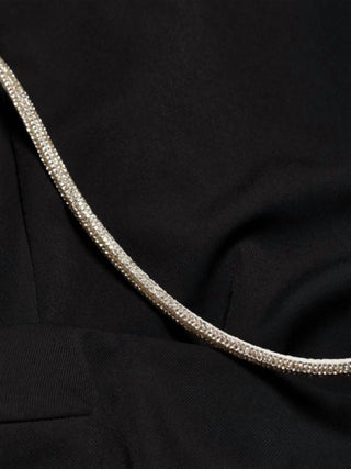 Amanda Uprichard - Dream Diamante Strap Cocktail Dress