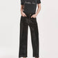 Another Love - Anahi Velvet Flare Leg Cropped Pants