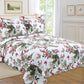 3-Piece Cotton Blend Reversible Quilt Set