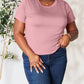 Basic Bae - Essential Curve Tee - Plus