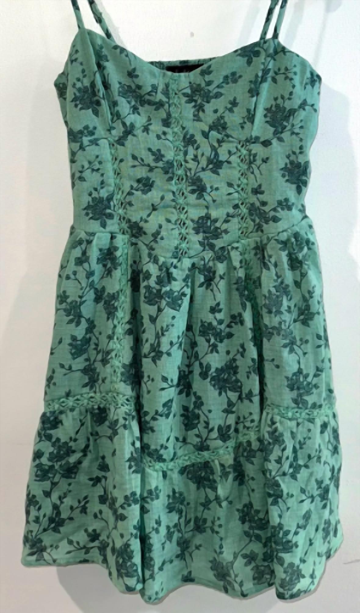 Creamon - Women's Midnight Vine Mini Dress