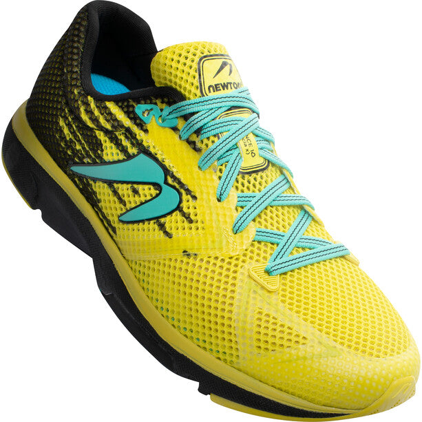 NEWTON Women's Distance 10 Running Shoes Yellow/Black Size 7 B Medium US