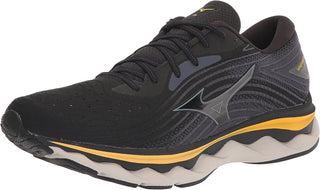 Mizuno Men's Wave Sky 6 Running Shoes Black/Tradewinds Size 9.5 2E Wide US