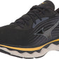Mizuno Men's Wave Sky 6 Running Shoes Black/Tradewinds Size 14 2E Wide US