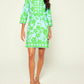 Bella Tu - Charlie 3/4 Sleeves Shirtdress
