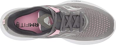 Saucony Women'S Ride 15 Running Shoes Alloy/Quartz