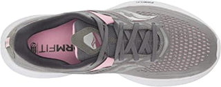 Saucony Women'S Ride 15 Running Shoes Alloy/Quartz