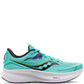Saucony Women'S Ride 15 Running Shoes Cool Mint/Acid