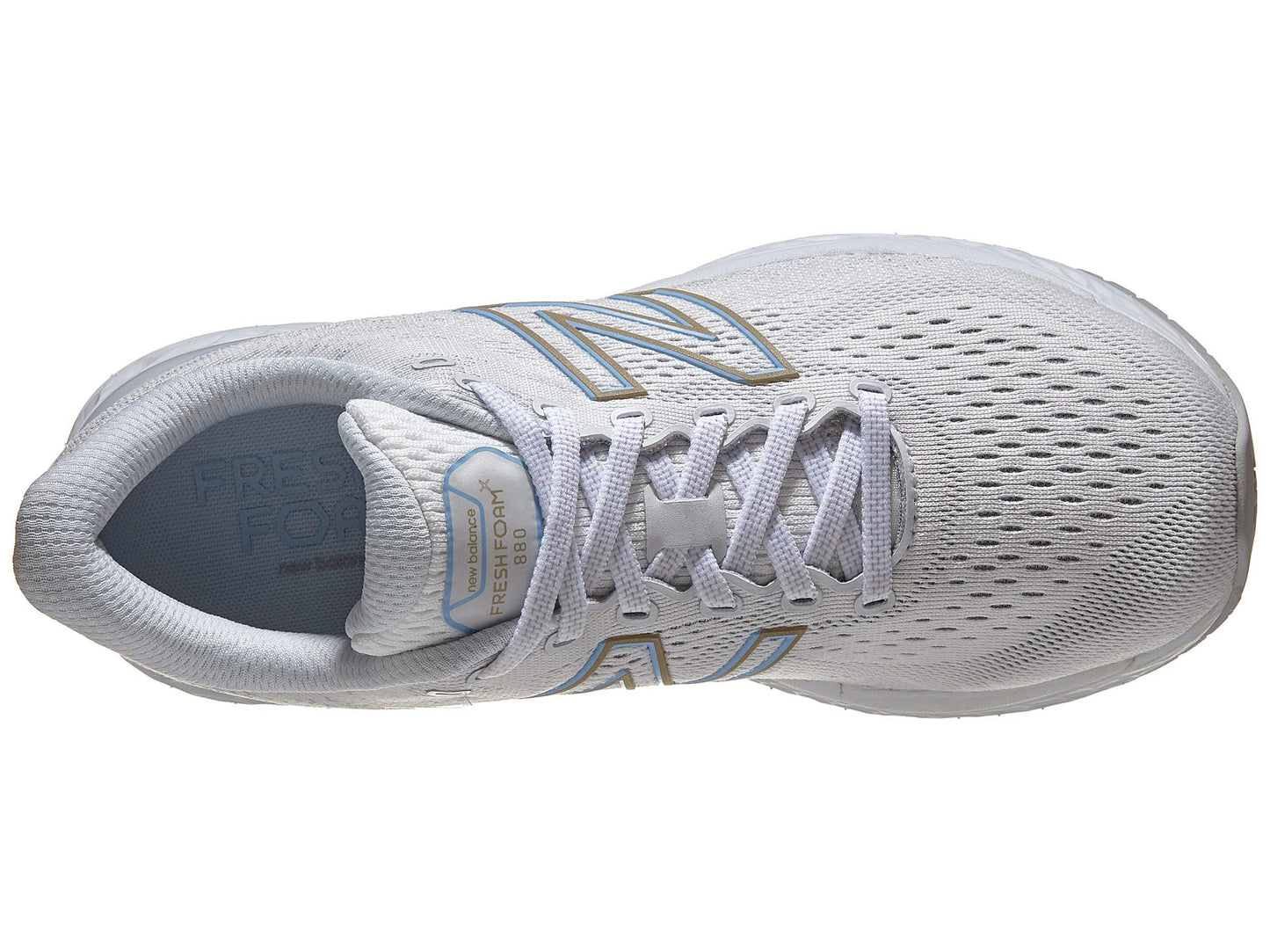 New Balance Women'S 880 V11 Running Shoes Arctic Fox/Uv Glo Size 5 D Wide Us