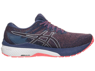 Asics Women'S Gt 2000 10 Running Shoes Blazing Coral/Blue Size 5 B Medium Us