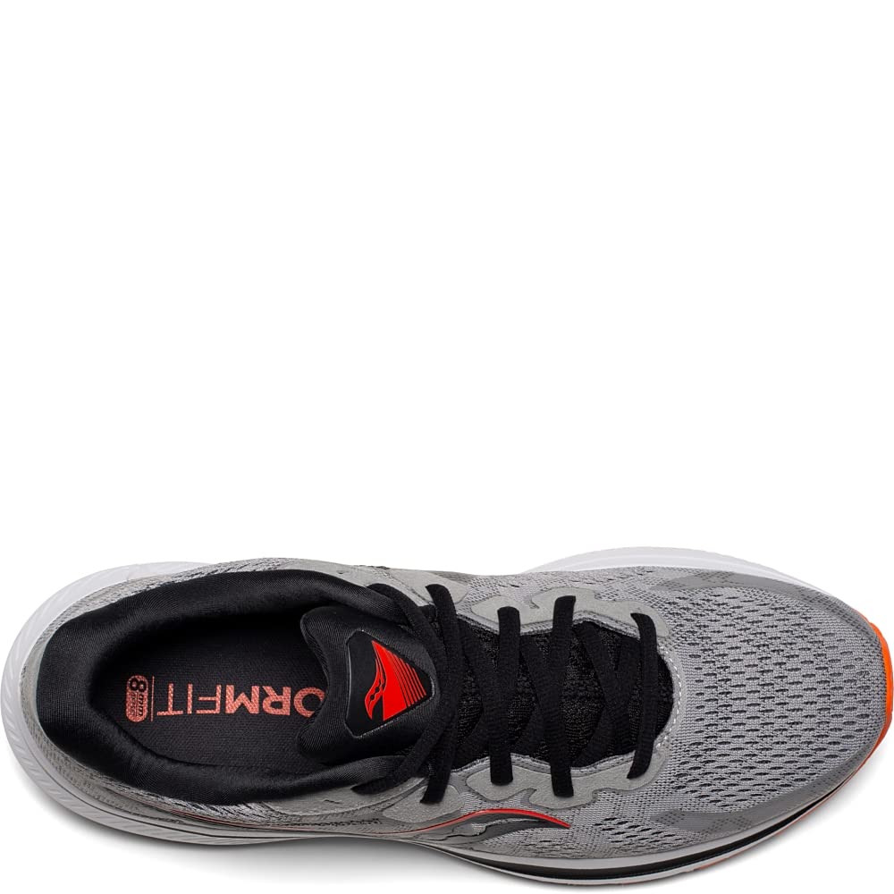 Saucony Men's Omni 20 Running Shoes Alloy/FIRE Size 8.5 D Medium US