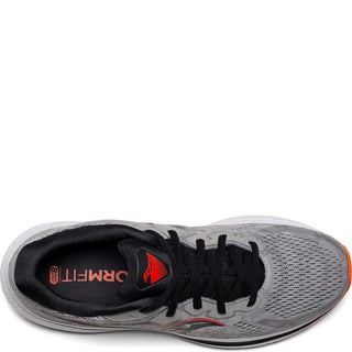 Saucony Men's Omni 20 Running Shoes Alloy/FIRE Size 8.5 D Medium US